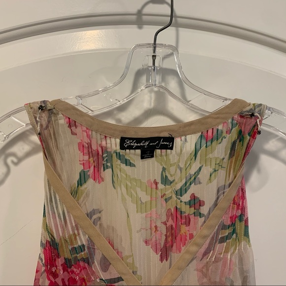 Elisabeth and James floral silk dress - Picture 11 of 12